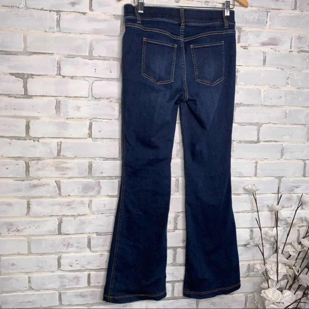 SPANX | Shapewear Blue Denim Flare Jeans Medium - Picture 3 of 14